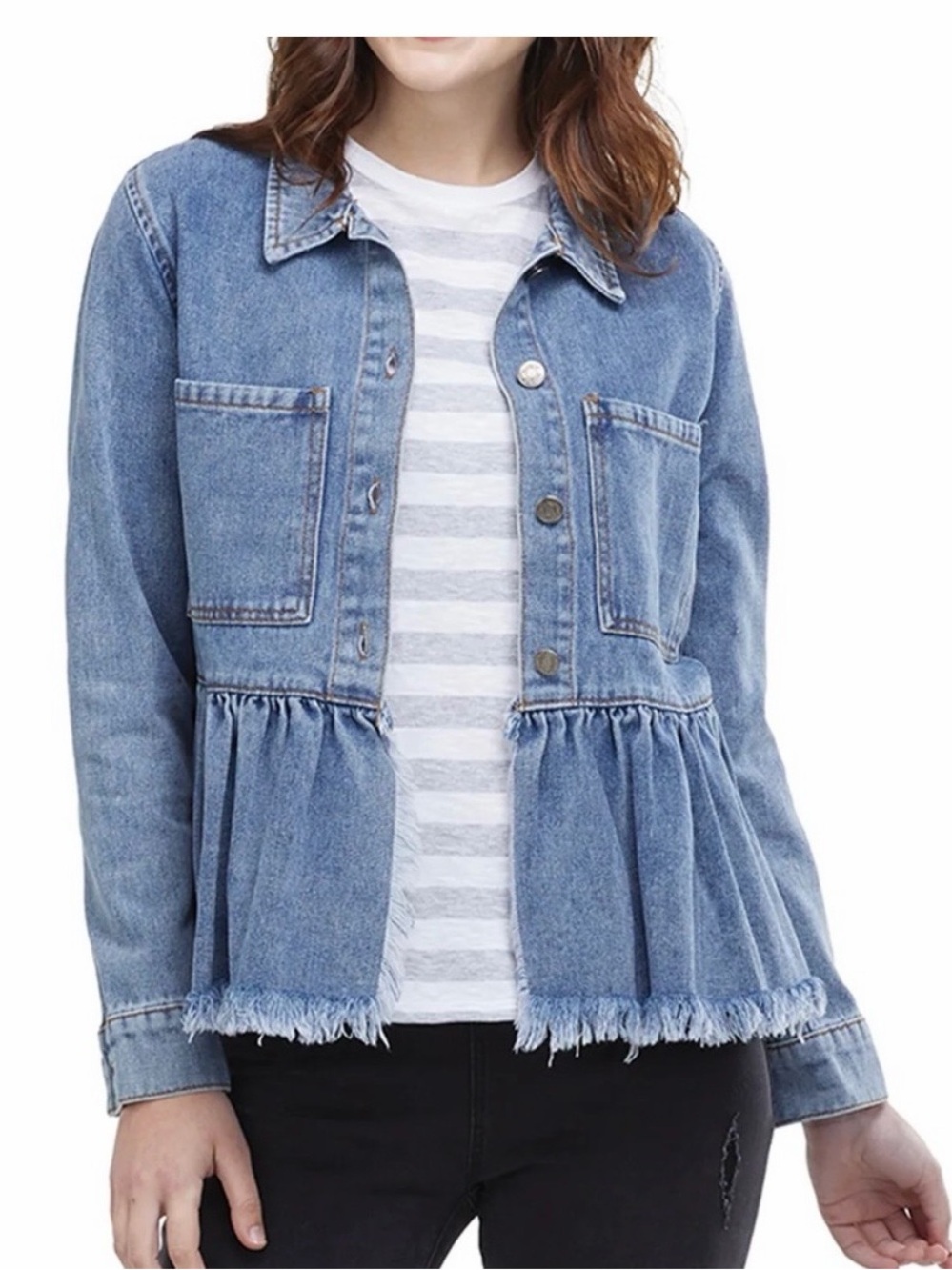 Mud Pie Denim Jacket-Small